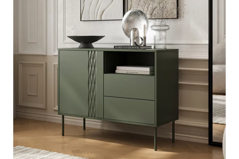 Akiko Byrå 100 cm - Grön - Förvaring - Förvaringsmöbler - Byrå - Hallbyrå
