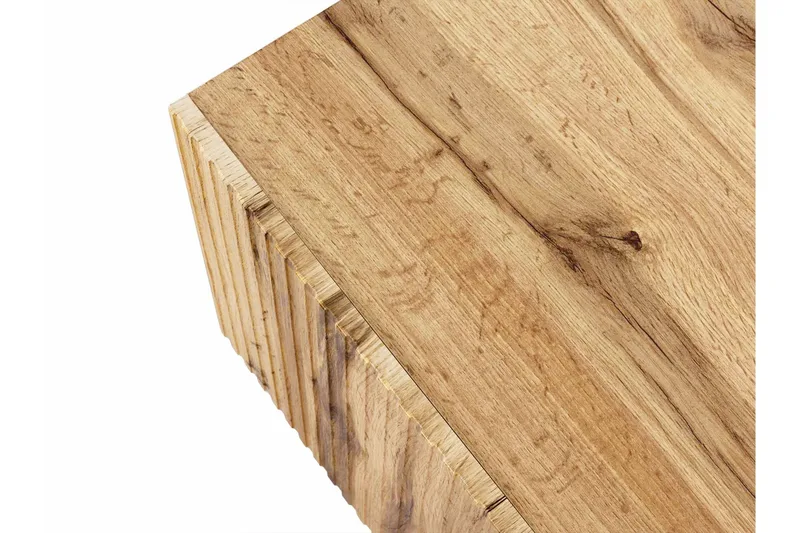 Akimasa Byrå 181 cm - Natur - Inredning - Kaminer - Kamin utan skorsten - Elkaminer