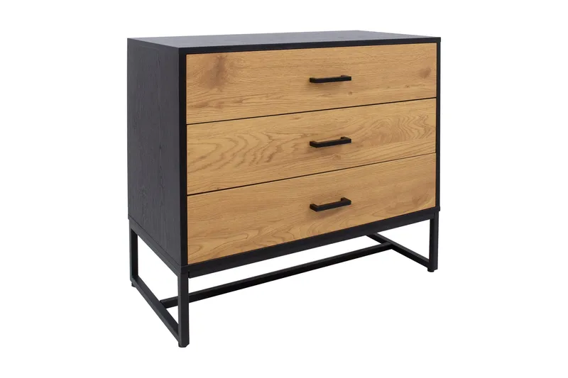 Amsterdam Byrå Ek/Svart, undefined