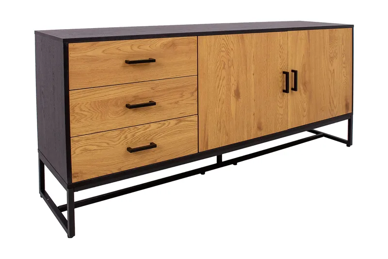 Amsterdam Byrå Ek/Svart, undefined