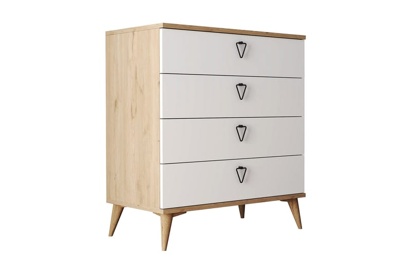 Andifli Byrå 80x90,8 cm - Brun - Förvaring - Förvaringsmöbler - Byrå - Hallbyrå