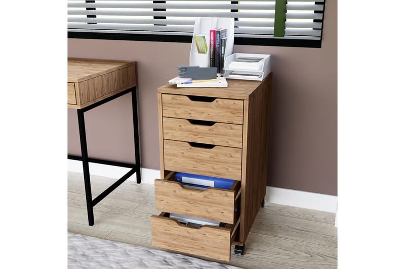 Atlas Byrå 40 cm - Brun - Förvaring - Förvaringsmöbler - Byrå - Hurtsar