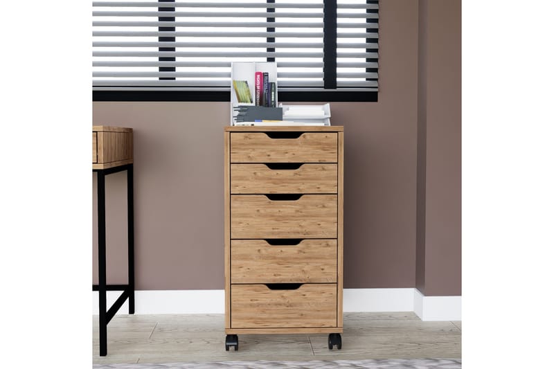 Atlas Byrå 40 cm - Brun - Förvaring - Förvaringsmöbler - Byrå - Hurtsar