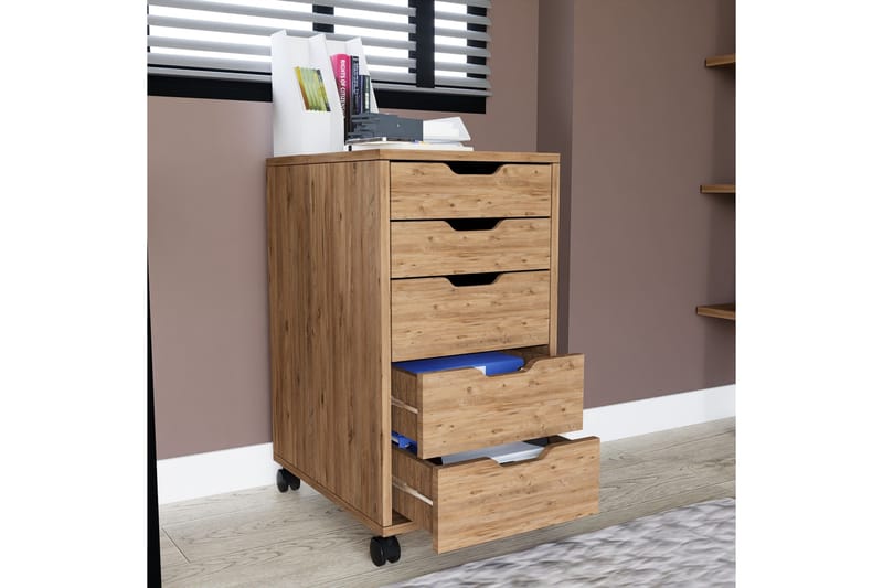 Atlas Byrå 40 cm - Brun - Förvaring - Förvaringsmöbler - Byrå - Hurtsar