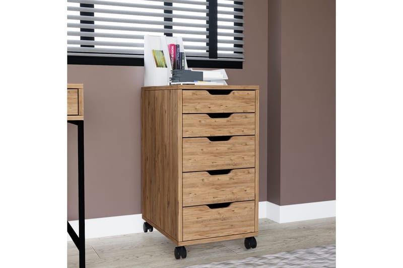 Atlas Byrå 40 cm - Brun - Förvaring - Förvaringsmöbler - Byrå - Hurtsar