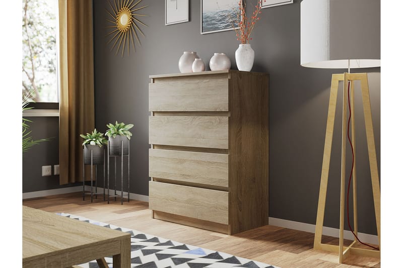 Basildon Byrå 70x40x97 cm - Trä - Förvaring - Förvaringsmöbler - Byrå - Hallbyrå
