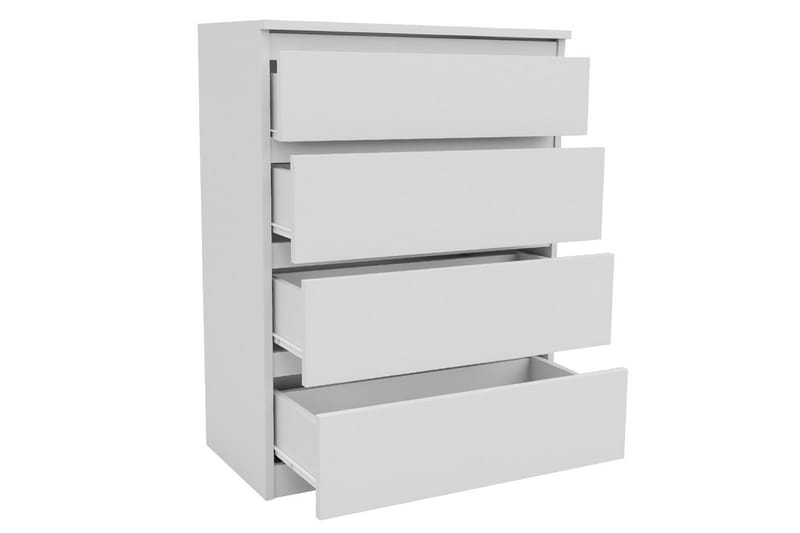 Basildon Byrå 70x40x97 cm - Vit - Förvaring - Förvaringsmöbler - Byrå - Hallbyrå