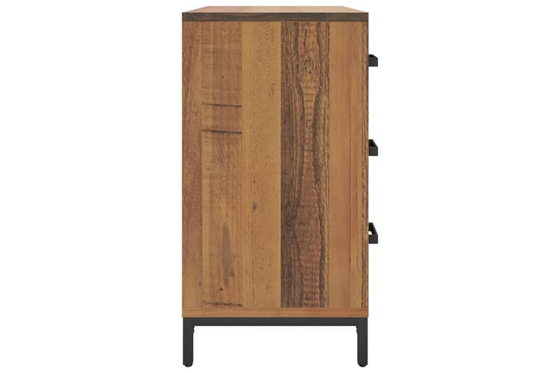 beBasic Byrå 75x35x70 cm massivt återvunnen furu - Brown - Förvaring - Förvaringsmöbler - Byrå - Hallbyrå