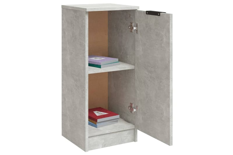 beBasic Byrå betonggrå 30x30x70 cm konstruerat trä - Grey - Förvaring - Förvaringsmöbler - Byrå - Hallbyrå