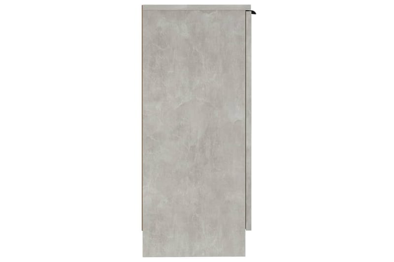 beBasic Byrå betonggrå 30x30x70 cm konstruerat trä - Grey - Hallförvaring - Hallbyrå - Byrå