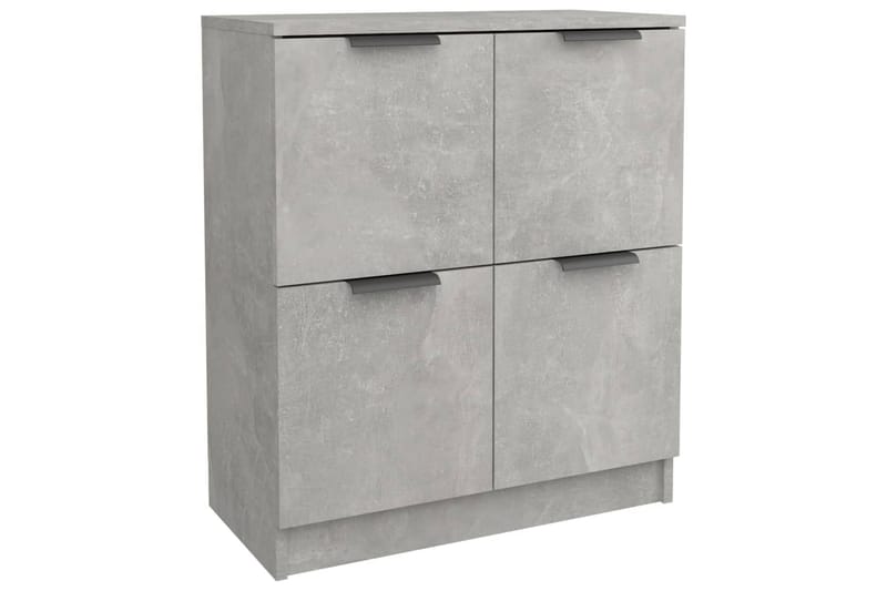 beBasic Byrå betonggrå 60x30x70 cm konstruerat trä - Grey - Hallförvaring - Hallbyrå - Byrå