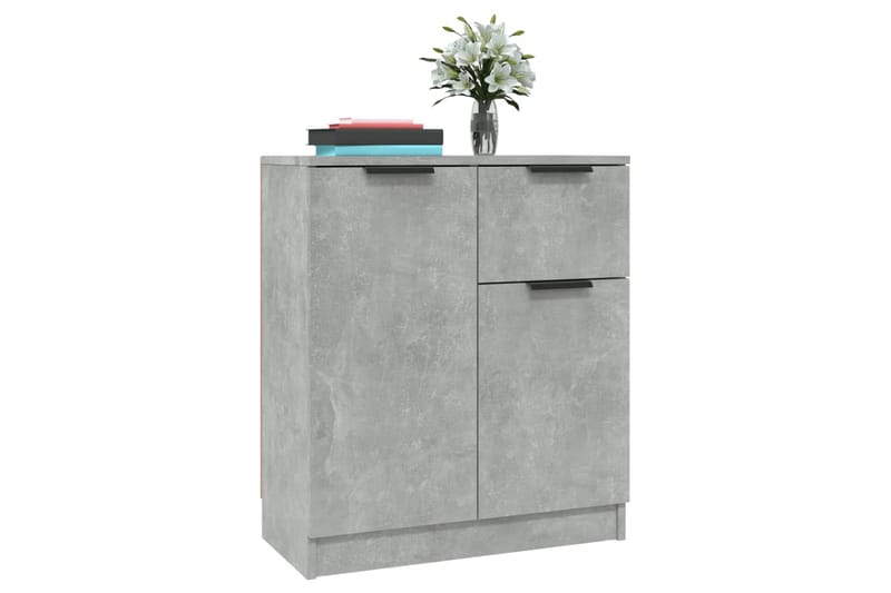 beBasic Byrå betonggrå 60x30x70 cm konstruerat trä - Grey - Förvaring - Förvaringsmöbler - Byrå - Hallbyrå