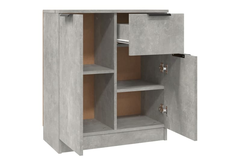 beBasic Byrå betonggrå 60x30x70 cm konstruerat trä - Grey - Förvaring - Förvaringsmöbler - Byrå - Hallbyrå