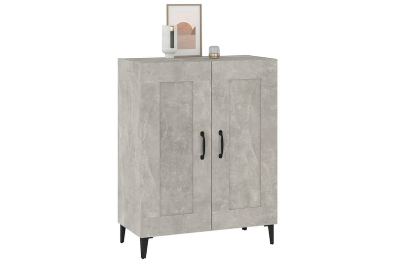 beBasic Byrå betonggrå 69,5x34x90 cm konstruerat trä - Grey - Förvaring - Förvaringsmöbler - Byrå - Hallbyrå