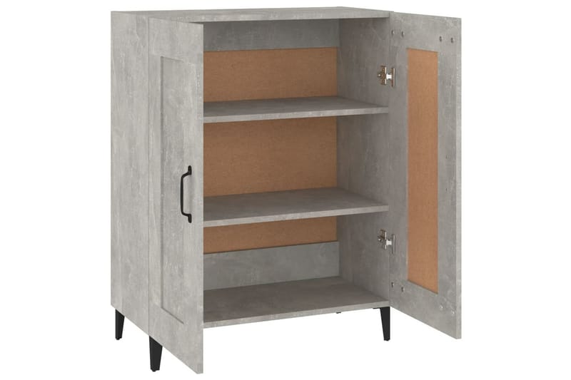 beBasic Byrå betonggrå 69,5x34x90 cm konstruerat trä - Grey - Förvaring - Förvaringsmöbler - Byrå - Hallbyrå