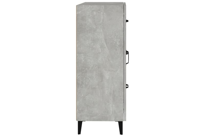 beBasic Byrå betonggrå 69,5x34x90 cm konstruerat trä - Grey - Förvaring - Förvaringsmöbler - Byrå - Hallbyrå