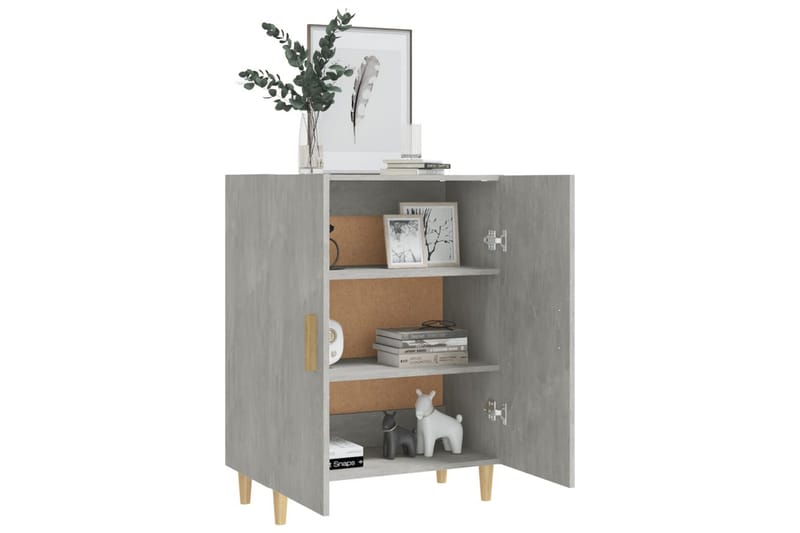 beBasic Byrå betonggrå 70x34x90 cm konstruerat trä - Grey - Förvaring - Förvaringsmöbler - Byrå - Hallbyrå