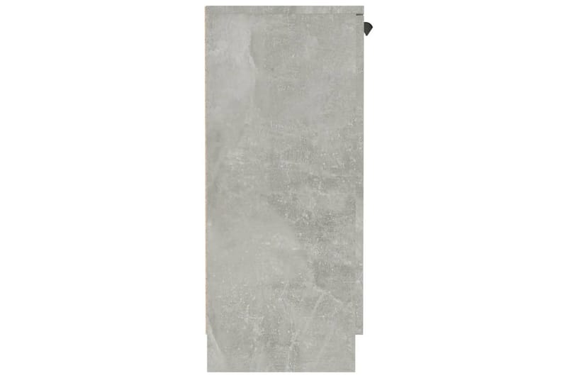 beBasic Byrå betonggrå 80x40x75 cm konstruerat trä - Grey - Hallförvaring - Hallbyrå - Byrå