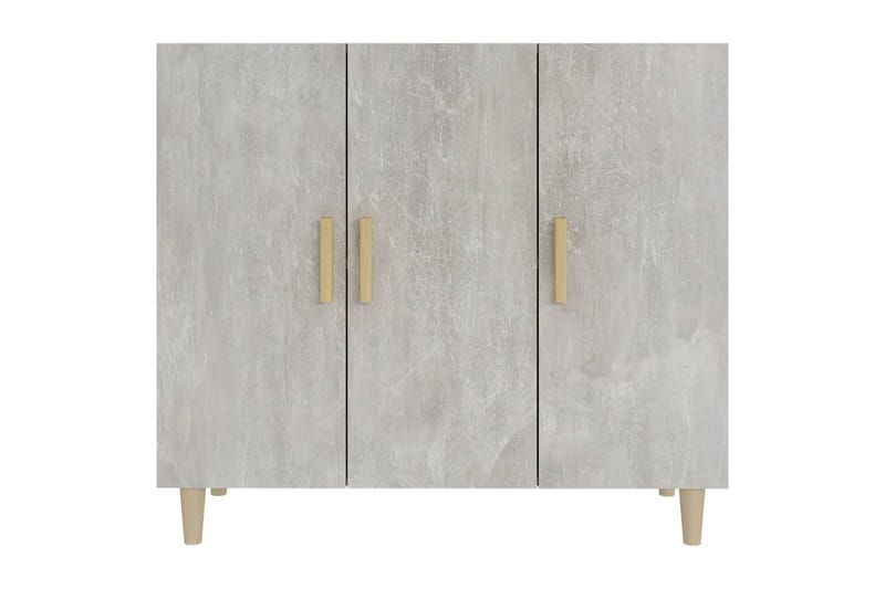 beBasic Byrå betonggrå 90x34x80 cm konstruerat trä - Grey - Förvaring - Förvaringsmöbler - Byrå - Hallbyrå