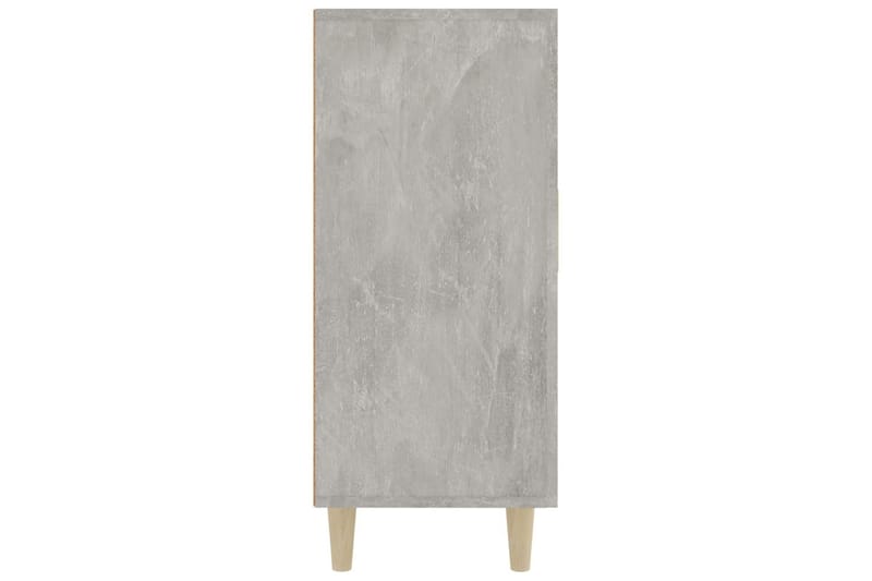 beBasic Byrå betonggrå 90x34x80 cm konstruerat trä - Grey - Hallförvaring - Hallbyrå - Byrå