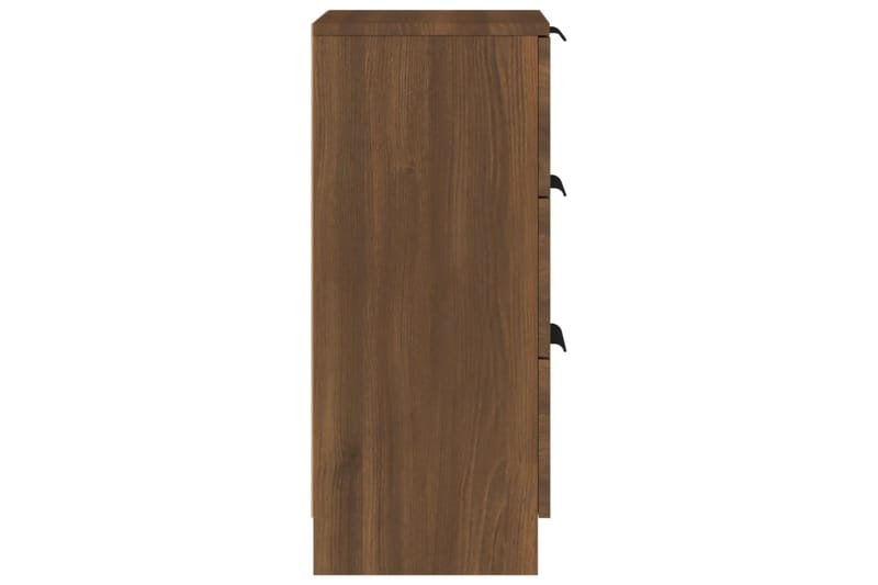 beBasic Byrå brun ek 30x30x70 cm konstruerat trä - Brown - Hallförvaring - Hallbyrå - Byrå
