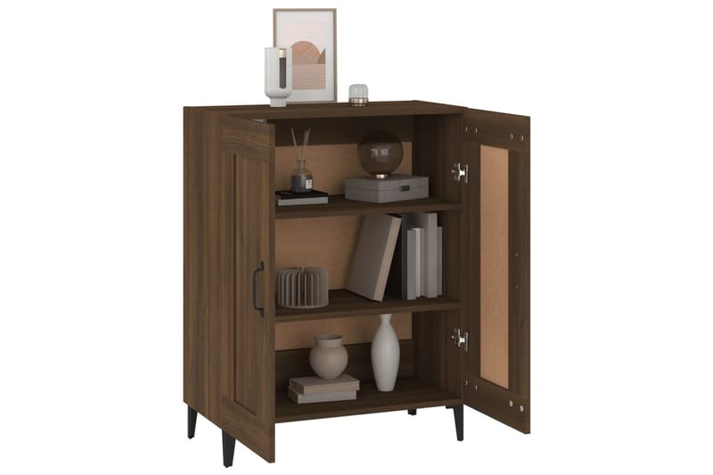 beBasic Byrå brun ek 69,5x34x90 cm konstruerat trä - Brown - Förvaring - Förvaringsmöbler - Byrå - Hallbyrå