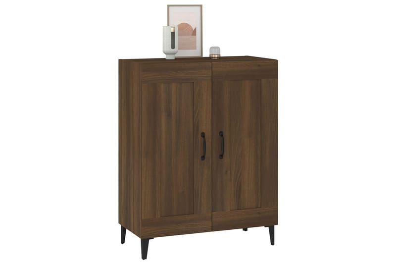 beBasic Byrå brun ek 69,5x34x90 cm konstruerat trä - Brown - Förvaring - Förvaringsmöbler - Byrå - Hallbyrå