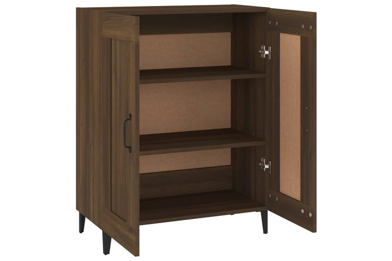 beBasic Byrå brun ek 69,5x34x90 cm konstruerat trä - Brown - Förvaring - Förvaringsmöbler - Byrå - Hallbyrå