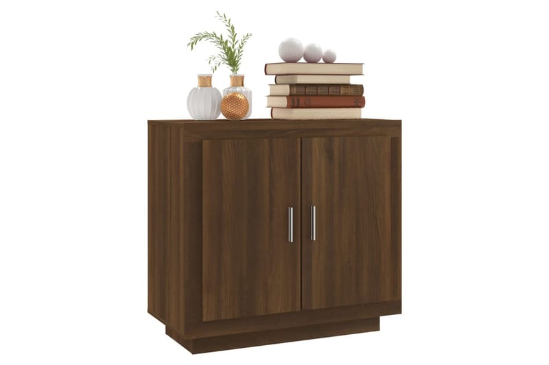 beBasic Byrå brun ek 80x40x75 cm konstruerat trä - Brown - Förvaring - Förvaringsmöbler - Byrå - Hallbyrå