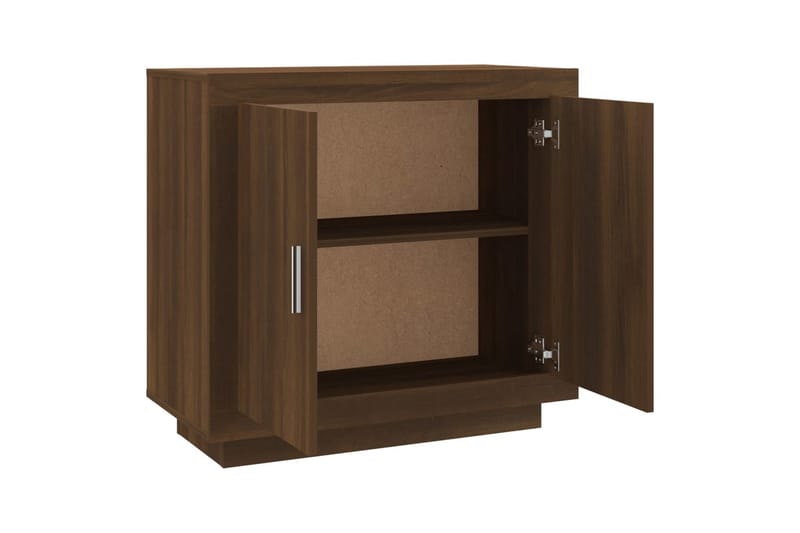 beBasic Byrå brun ek 80x40x75 cm konstruerat trä - Brown - Förvaring - Förvaringsmöbler - Byrå - Hallbyrå