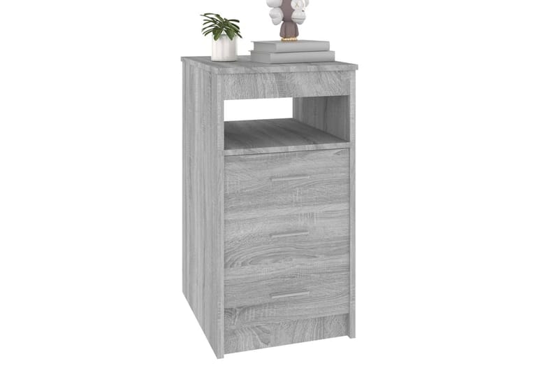 beBasic Byrå grå sonoma 40x50x76 cm konstruerat trä - Grey - Förvaring - Förvaringsmöbler - Byrå - Hallbyrå