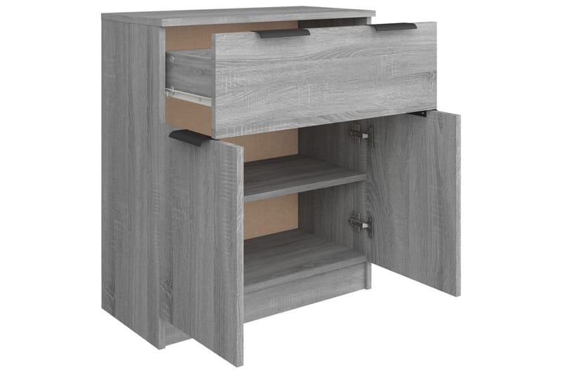 beBasic Byrå grå sonoma 60x30x70 cm konstruerat trä - Grey - Förvaring - Förvaringsmöbler - Byrå - Hallbyrå