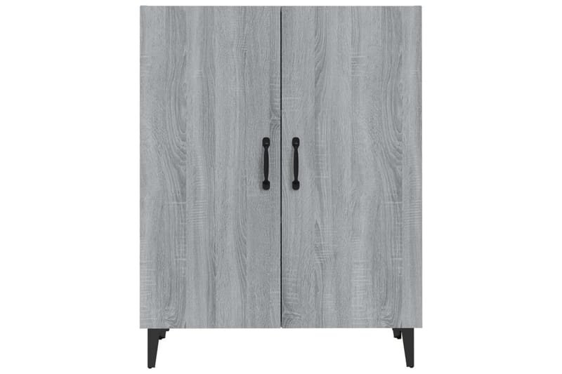 beBasic Byrå grå sonoma 70x34x90 cm konstruerat trä - Grey - Hallförvaring - Hallbyrå - Byrå