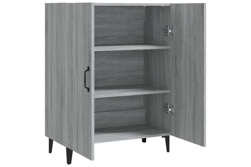 beBasic Byrå grå sonoma 70x34x90 cm konstruerat trä - Grey - Förvaring - Förvaringsmöbler - Byrå - Hallbyrå