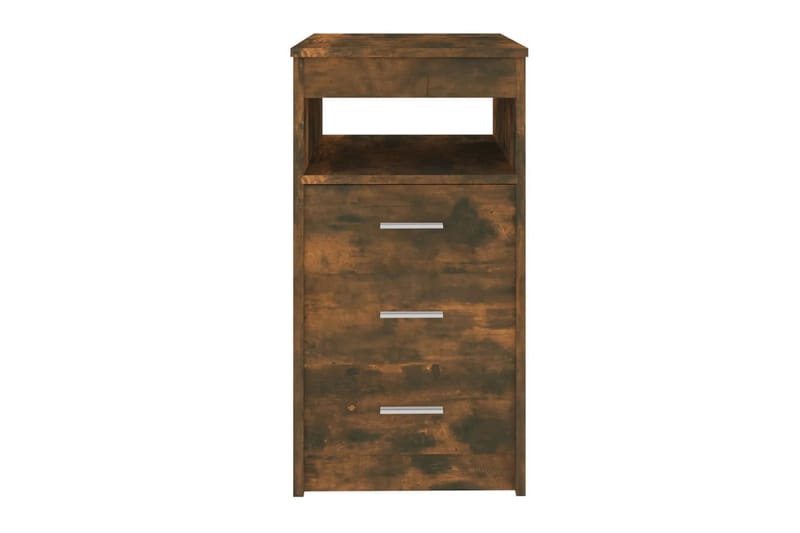beBasic Byrå rökfärgad ek 40x50x76 cm konstruerat trä - Brown - Förvaring - Förvaringsmöbler - Byrå - Hallbyrå