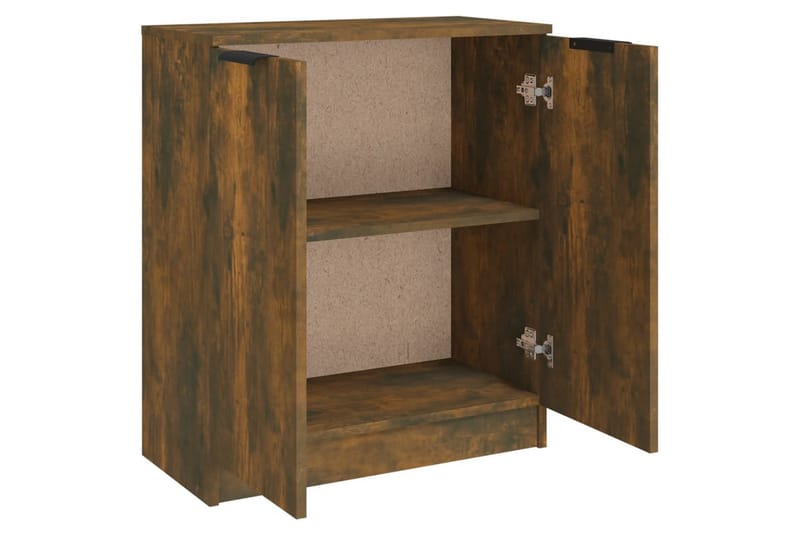 beBasic Byrå rökfärgad ek 60x30x70 cm konstruerat trä - Brown - Förvaring - Förvaringsmöbler - Byrå - Hallbyrå