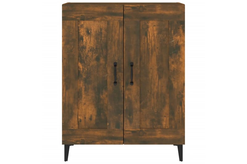 beBasic Byrå rökfärgad ek 69,5x34x90 cm konstruerat trä - Brown - Förvaring - Förvaringsmöbler - Byrå - Hallbyrå