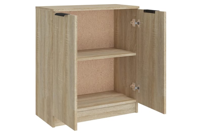 beBasic Byrå sonoma-ek 80x40x75 cm konstruerat trä - Brown - Förvaring - Förvaringsmöbler - Byrå - Hallbyrå