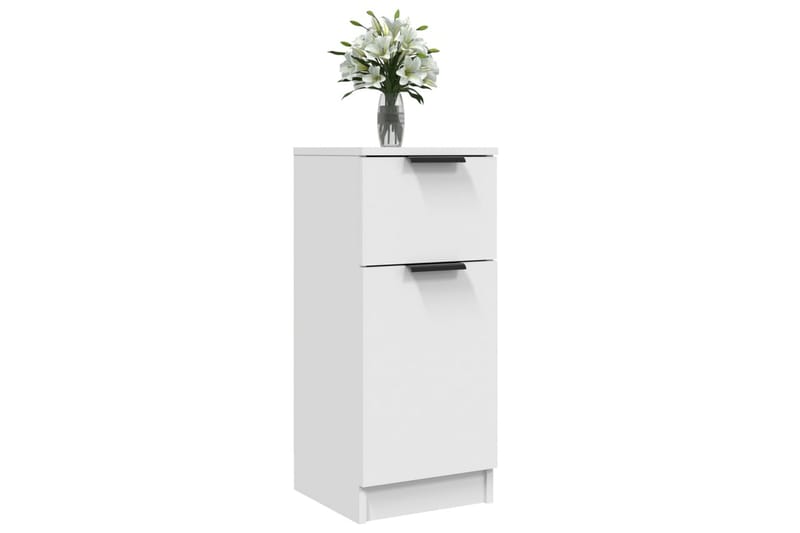 beBasic Byrå vit 30x30x70 cm konstruerat trä - White - Förvaring - Förvaringsmöbler - Byrå - Hallbyrå