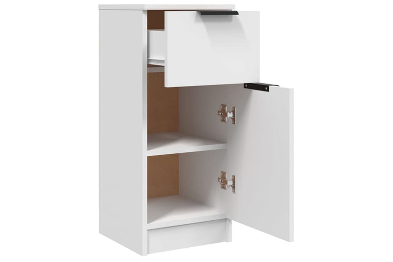 beBasic Byrå vit 30x30x70 cm konstruerat trä - White - Förvaring - Förvaringsmöbler - Byrå - Hallbyrå