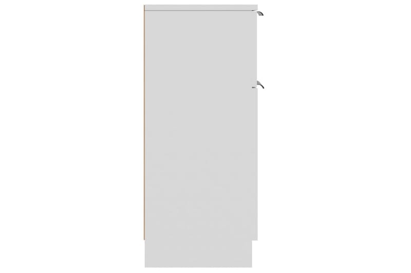 beBasic Byrå vit 30x30x70 cm konstruerat trä - White - Förvaring - Förvaringsmöbler - Byrå - Hallbyrå