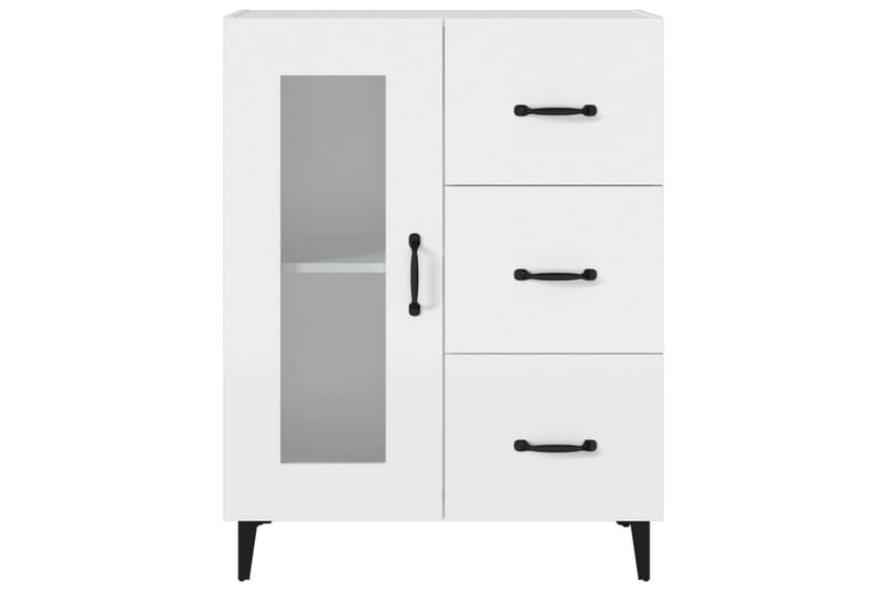 beBasic Byrå vit 69,5x34x90 cm konstruerat trä - White - Förvaring - Förvaringsmöbler - Byrå - Hallbyrå