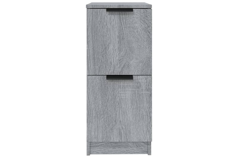 beBasic Byråer 2 st grå sonoma 30x30x70 cm konstruerat trä - Grey - Förvaring - Förvaringsmöbler - Byrå - Hallbyrå