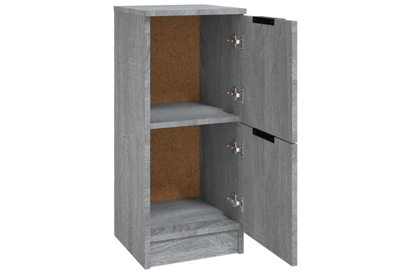 beBasic Byråer 2 st grå sonoma 30x30x70 cm konstruerat trä - Grey - Förvaring - Förvaringsmöbler - Byrå - Hallbyrå