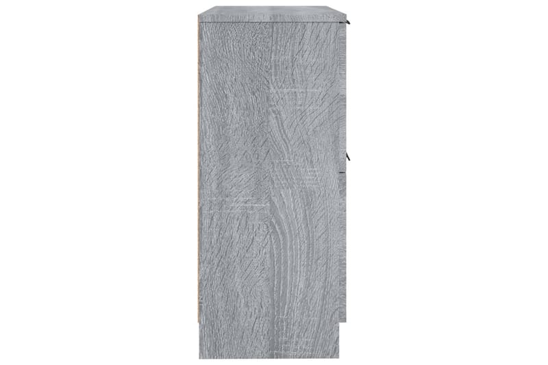beBasic Byråer 2 st grå sonoma 30x30x70 cm konstruerat trä - Grey - Förvaring - Förvaringsmöbler - Byrå - Hallbyrå