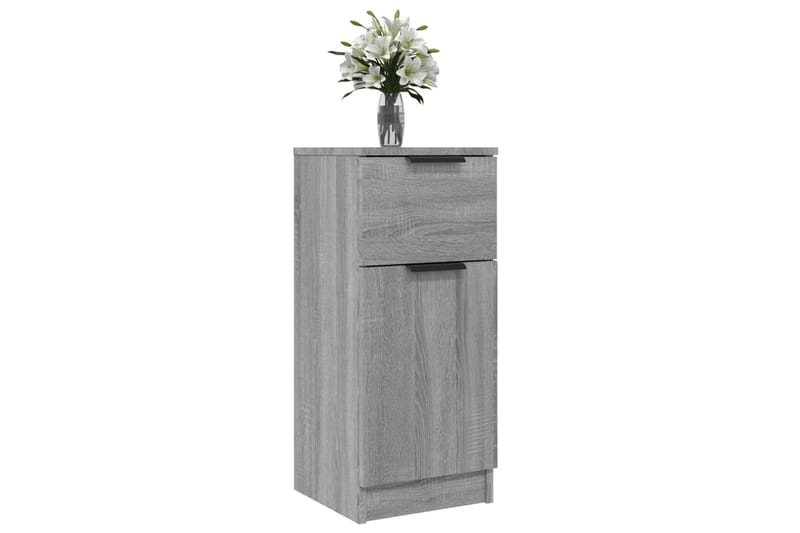 beBasic Byråer 2 st grå sonoma 30x30x70 cm konstruerat trä - Grey - Förvaring - Förvaringsmöbler - Byrå - Hallbyrå