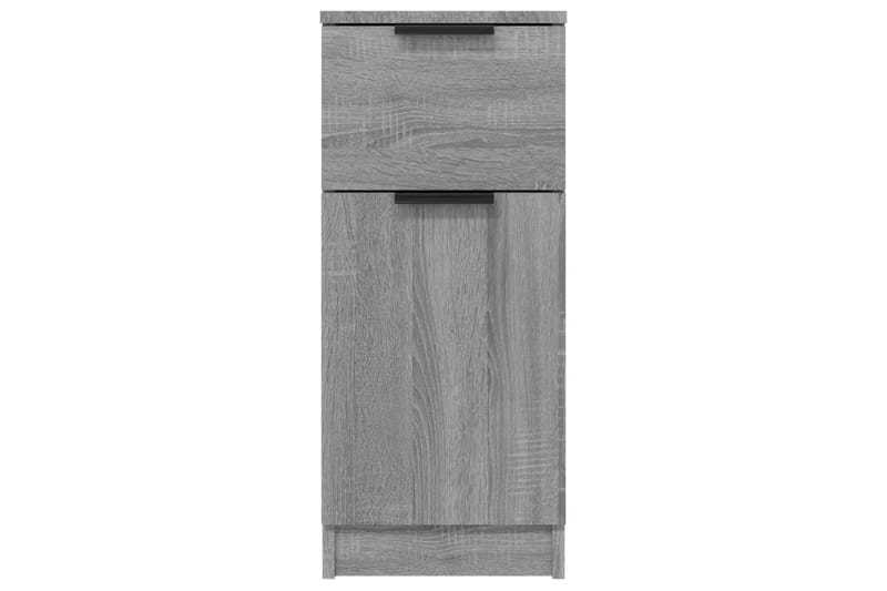 beBasic Byråer 2 st grå sonoma 30x30x70 cm konstruerat trä - Grey - Förvaring - Förvaringsmöbler - Byrå - Hallbyrå