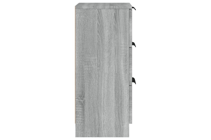 beBasic Byråer 2 st grå sonoma 30x30x70 cm konstruerat trä - Grey - Förvaring - Förvaringsmöbler - Byrå - Hallbyrå