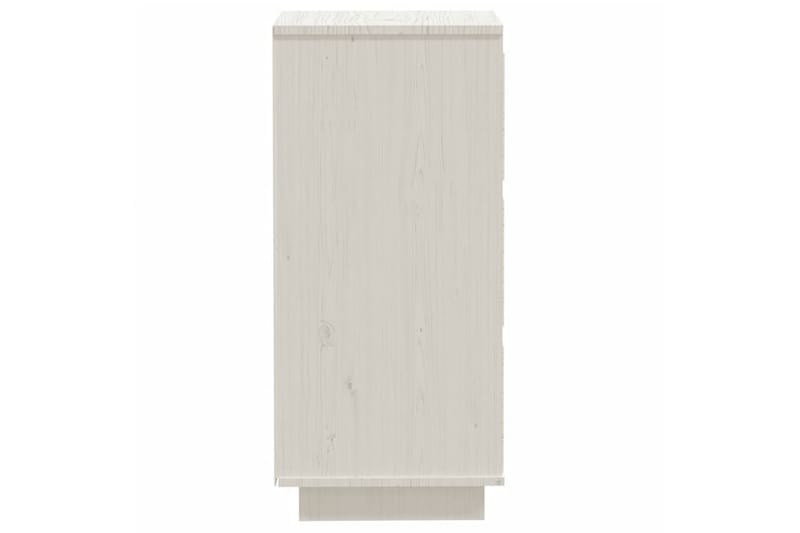 beBasic Byråer 2 st vit 32x34x75 cm massiv furu - White - Förvaring - Förvaringsmöbler - Byrå - Hallbyrå