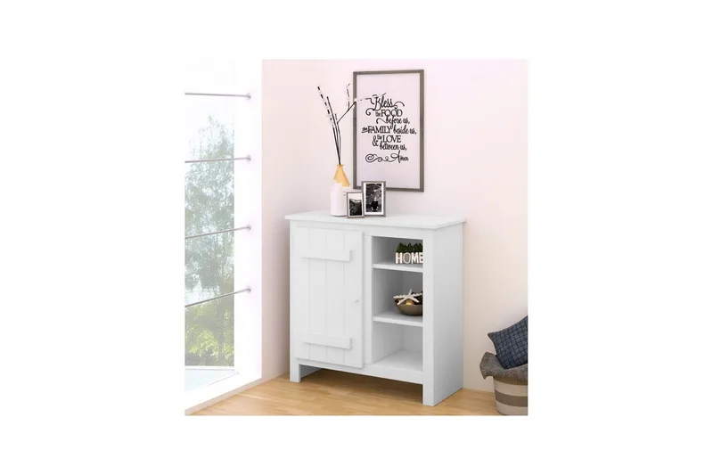 Byrå Bertram Vit - Vit - Förvaring - Skåp - Förvaringsskåp